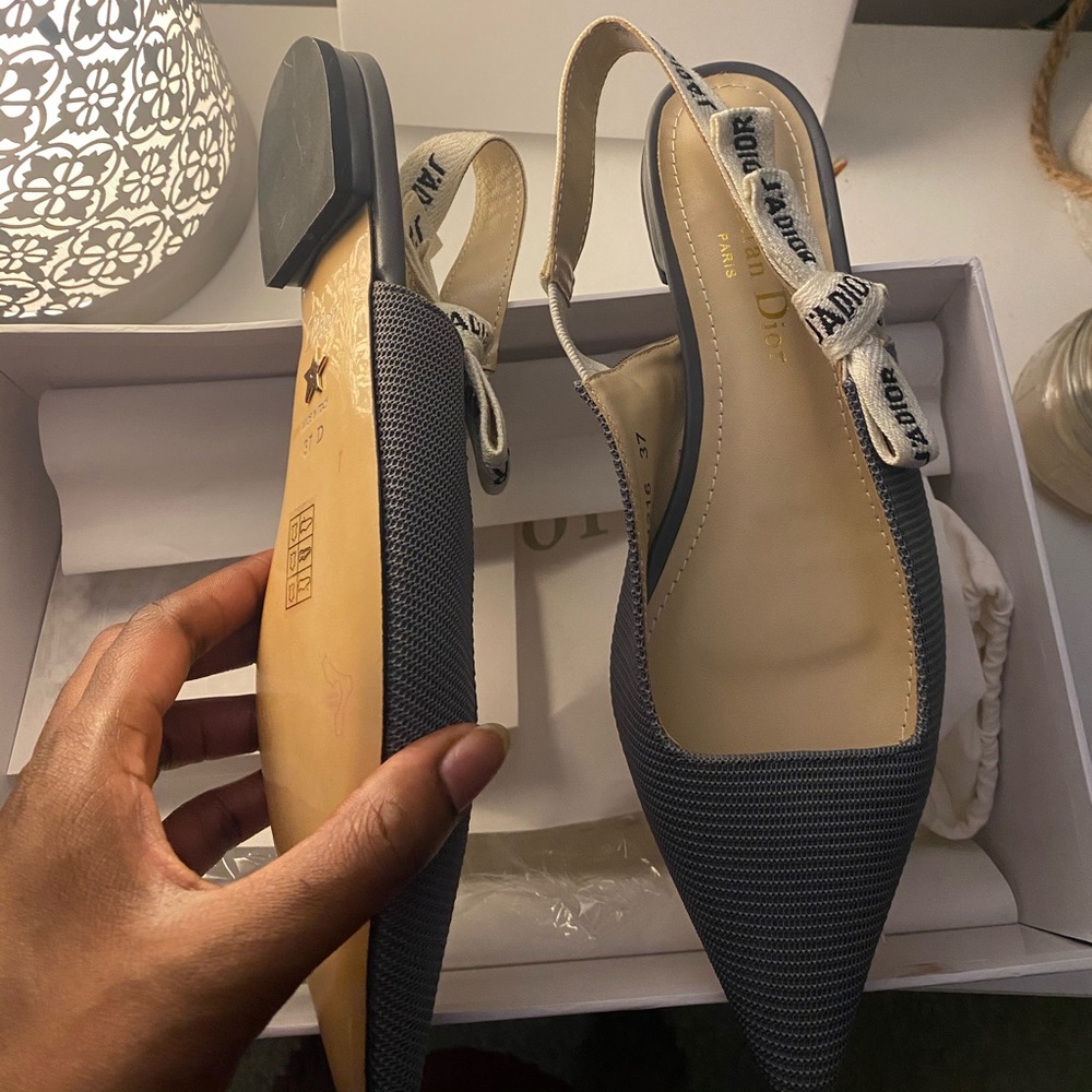 J’adior Slingback Ballerina Flats